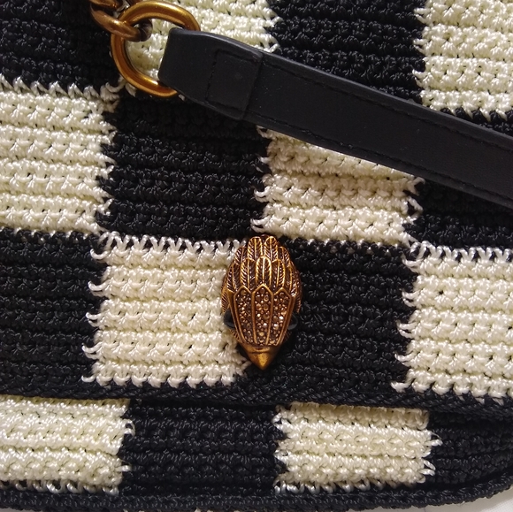 NEW Kurt Geiger London Kensington Large Crochet Shoulder Bag - Picture 5 of 15